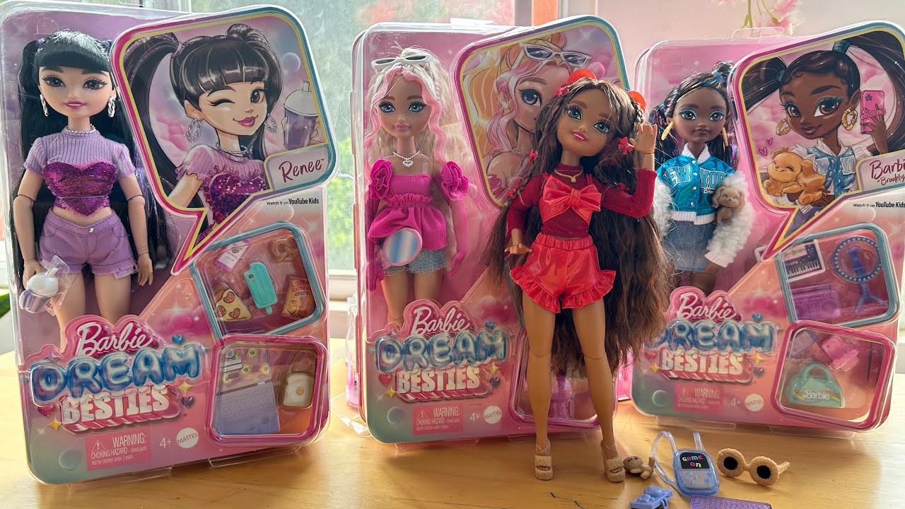 Haul de Barbie Dream Besties, Unboxing y review en español! @Barbie