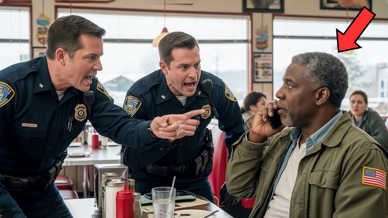 Cops Target A Black Homeless Veteran at a Diner, Until He Makes One Phone Call and Ends Their Career