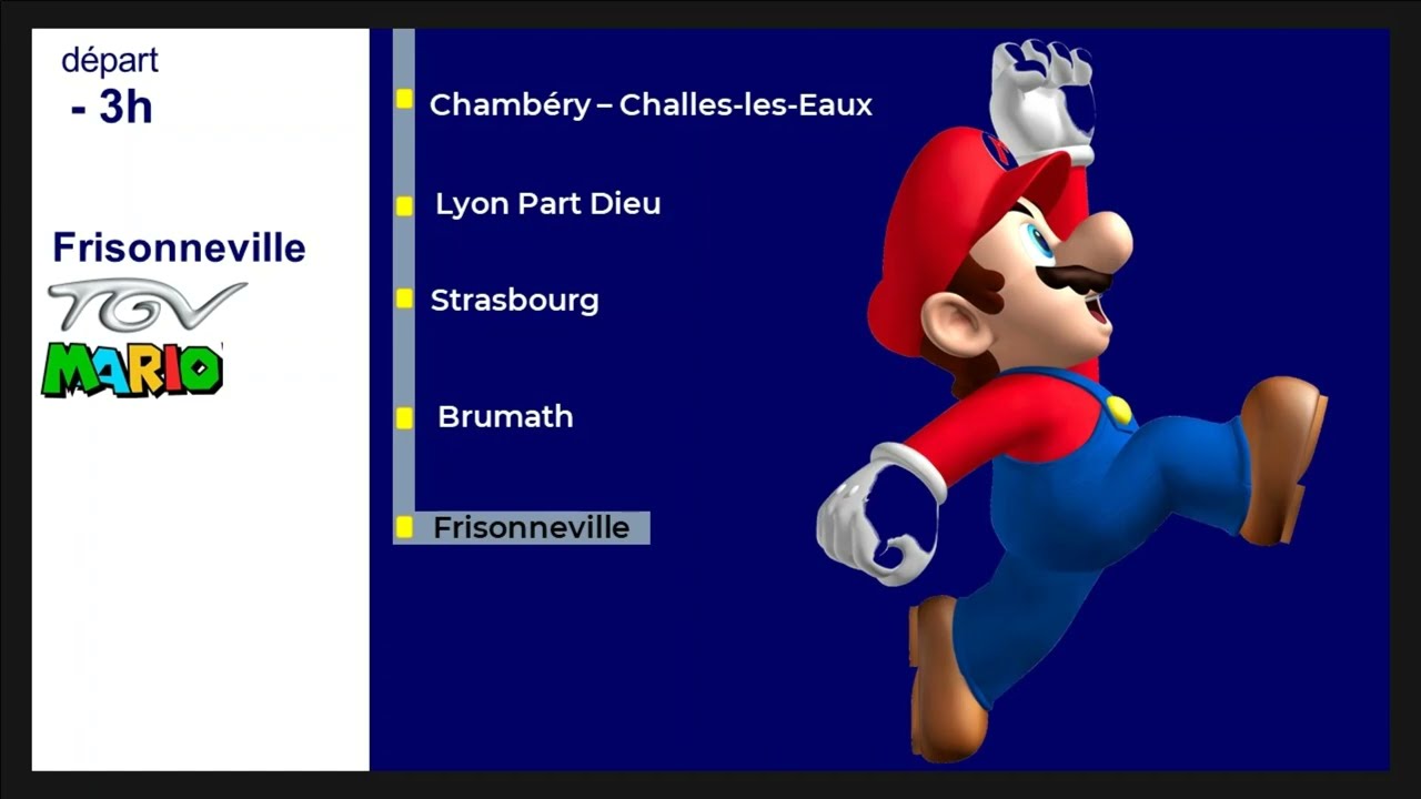 [YTP FR] Annonce TGV Mario pour ses 41 ans