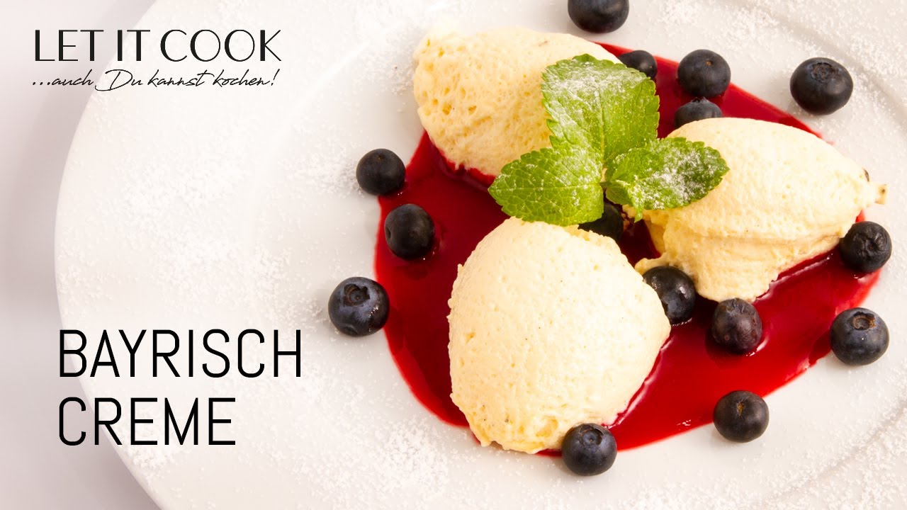 Bayrisch Creme ein Klassiker