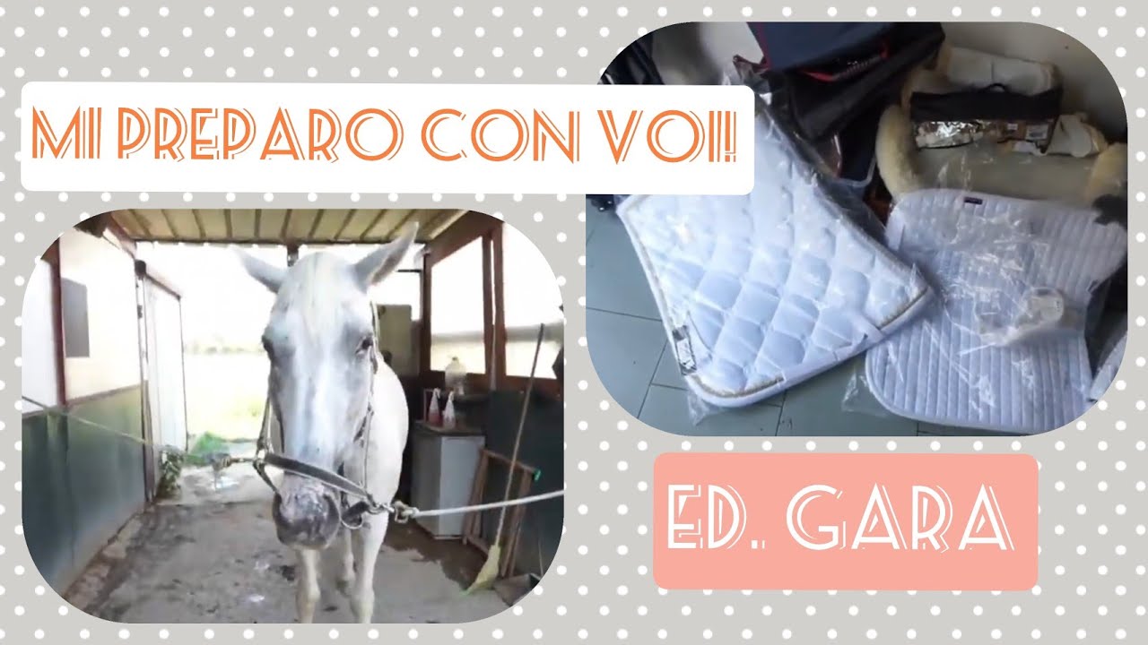 Cosa porto in gara? vlog pre-gara 🐎 || I.K. equestrian