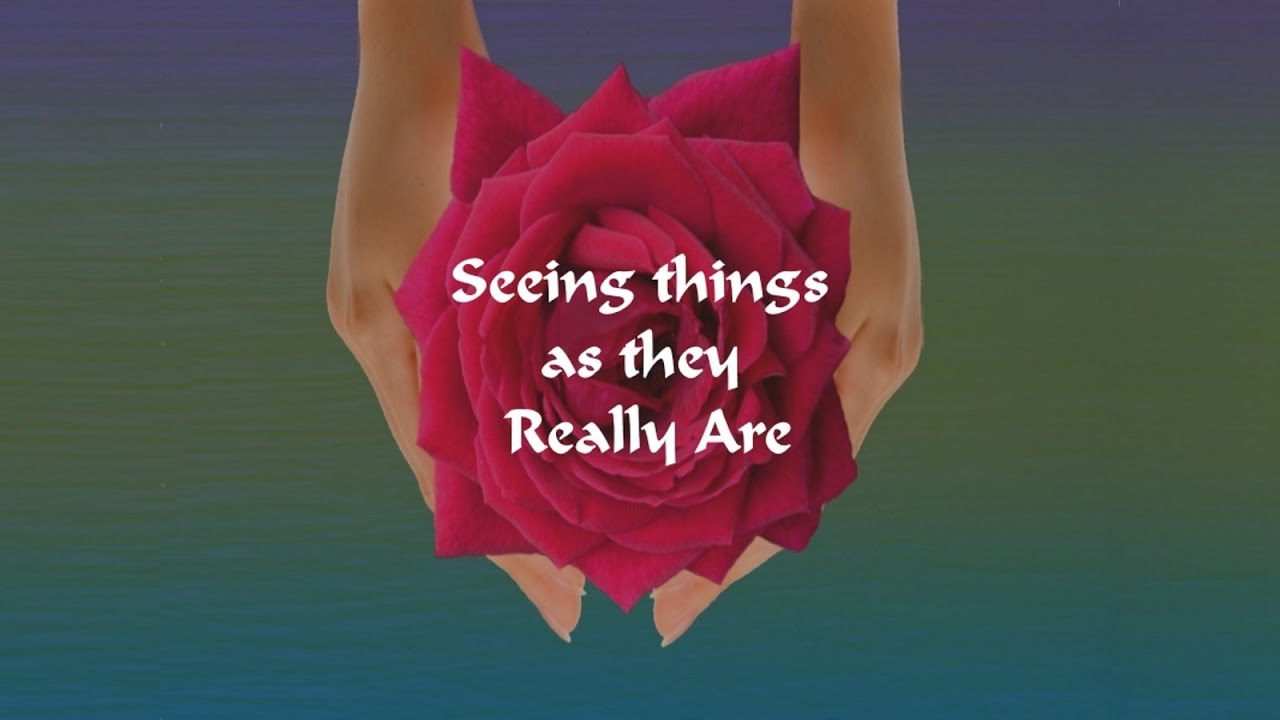Seeing things as they really are