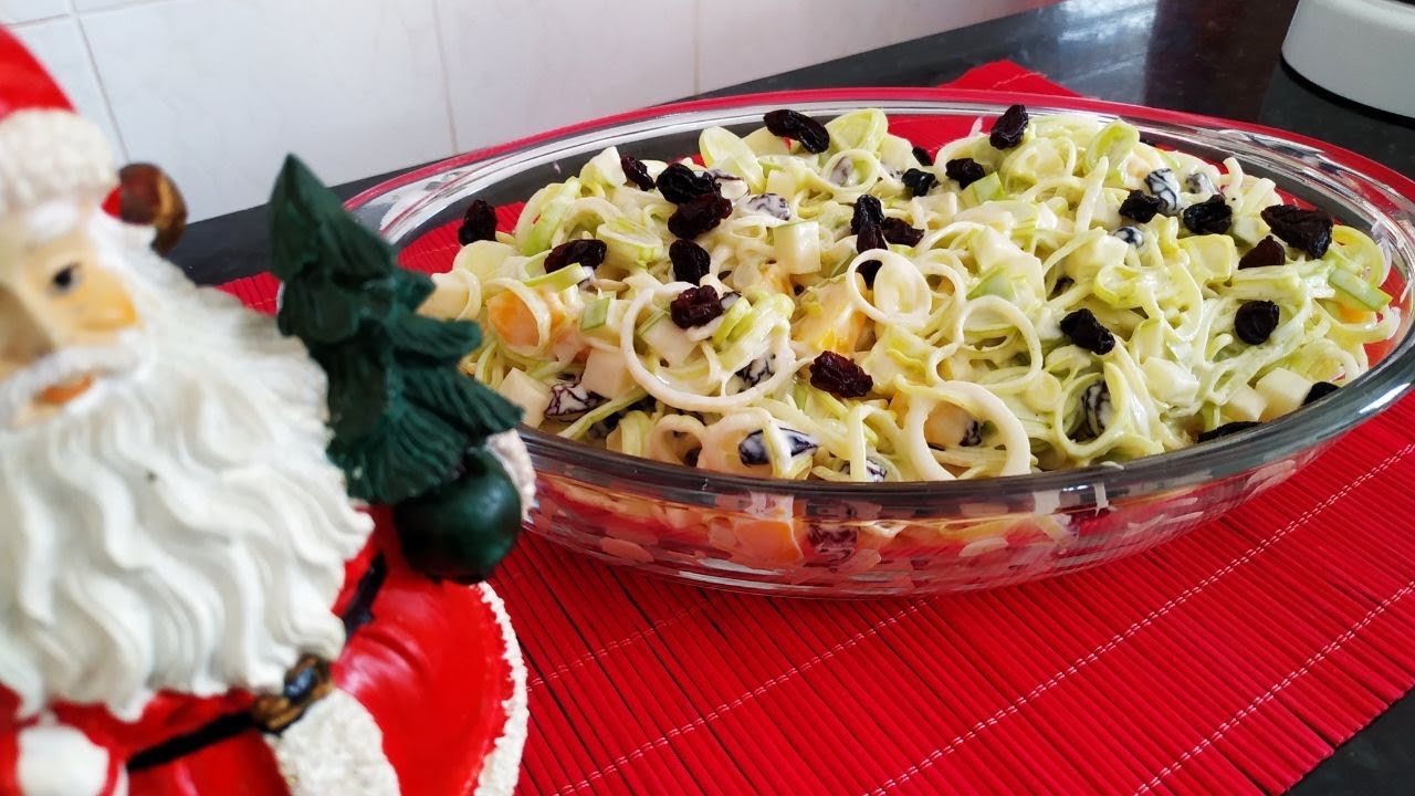 SALADA DE ALHO PORÓ l ESPECIAL DE NATAL l MÃOS GOURMET