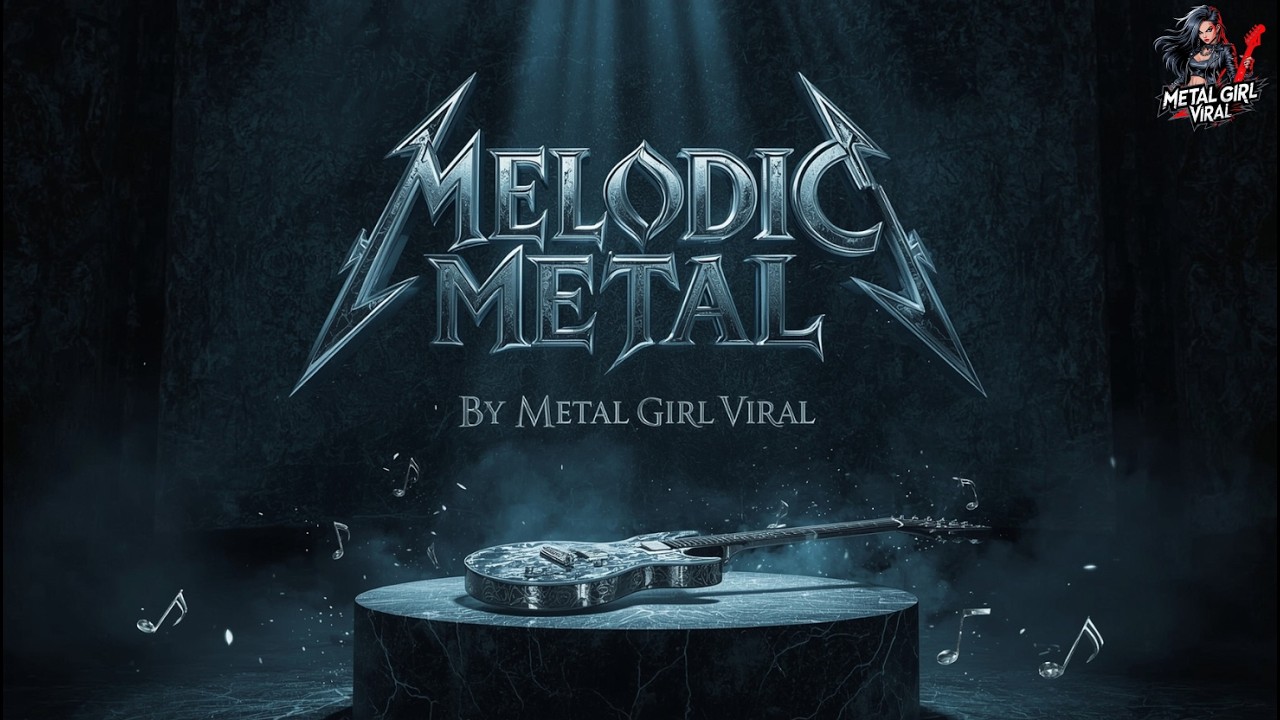 🎸 Crafting Epic Melodic Metal Riffs: Harmony Unleashed | Metal Girl Viral