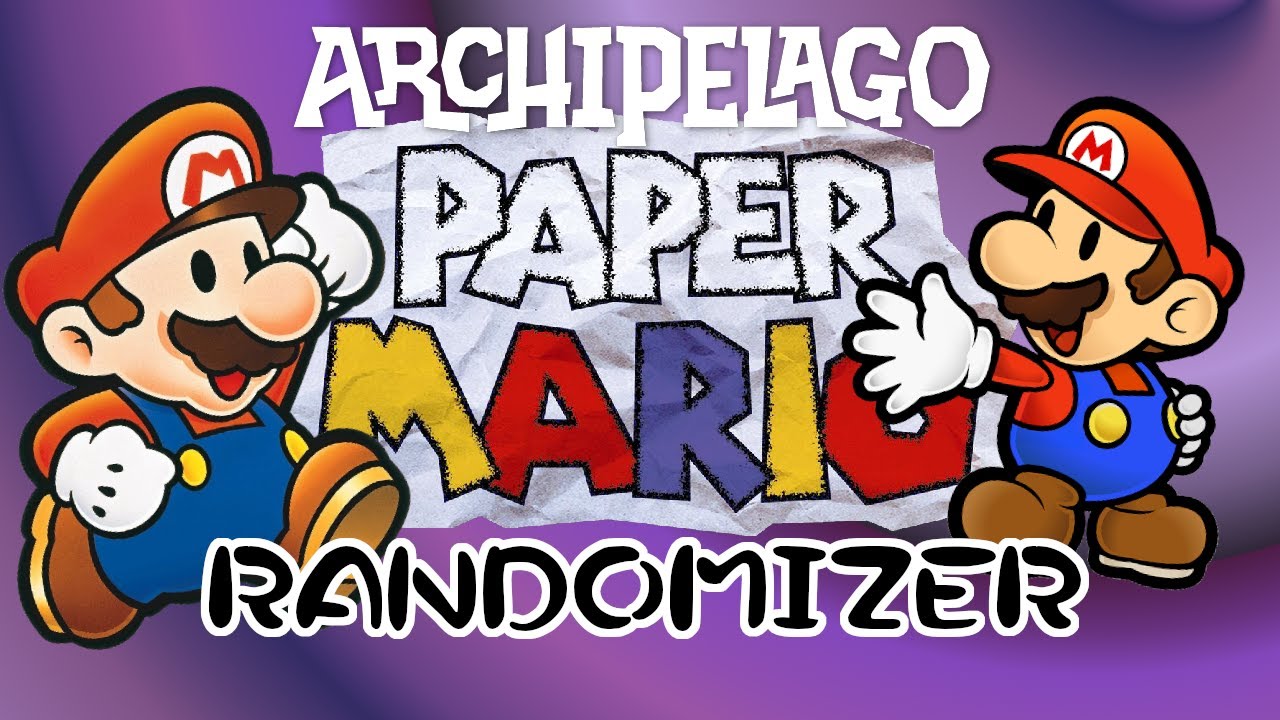 Paper Mario N64 and TTYD Archipelago Randomizer
