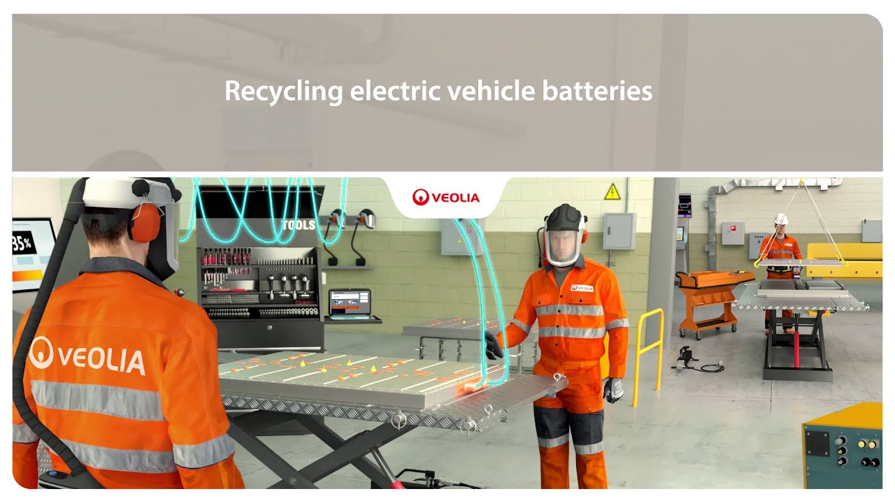 Recycling electric vehicle batteries | Veolia