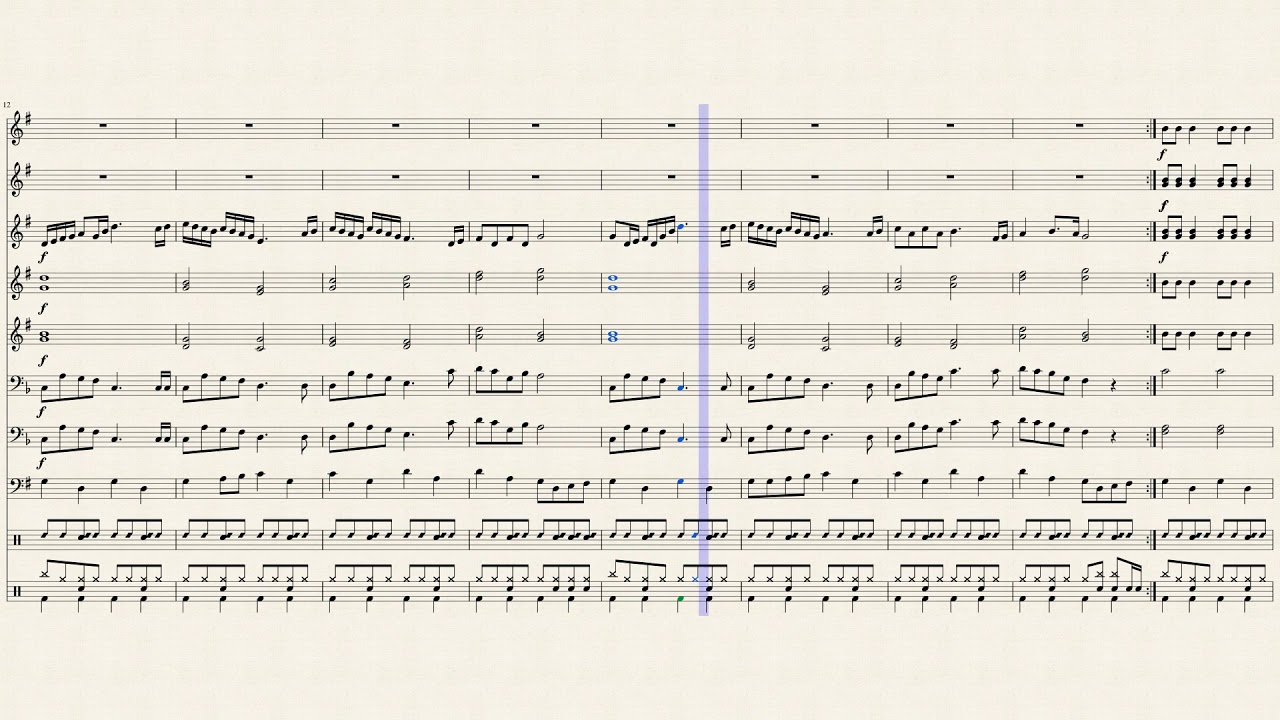 Bate o sino pequenino ( jingle bells ) - Arranjo para banda marcial