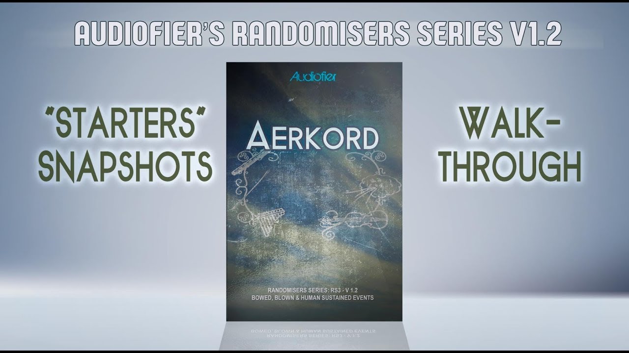 Audiofier- Randomisers Series 1.2 -Aerkord 