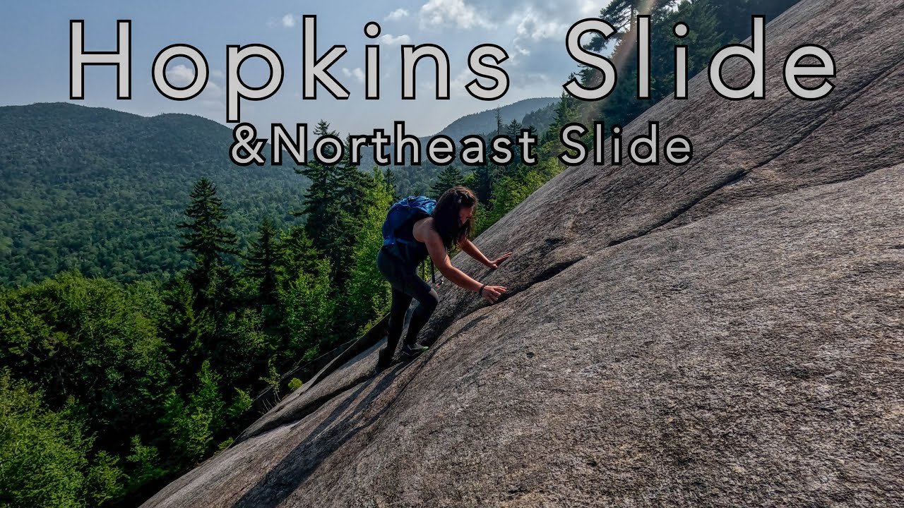 Hopkins Mountain Slide & The Northeast Slide On Giant Mountain | Adirondacks NY