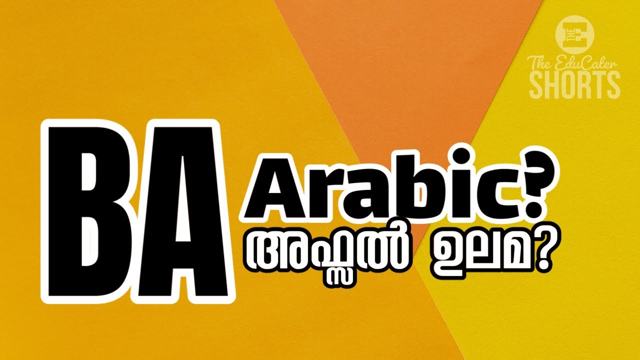 BA Afsal Ulama? BA Arabic? വ്യത്യാസങ്ങൾ? നല്ലത്? ജോലി? Syllabus? Career??
