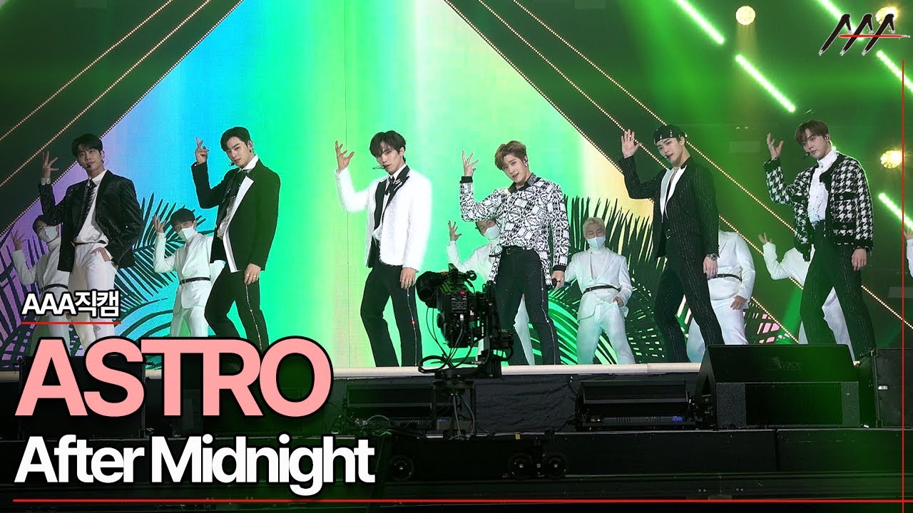 2021 AAA Official Stage Fancam 'ASTRO' - After Midnight 아스트로 애프터미드나잇무대 직캠 [2021 Asia Artist Awards]★