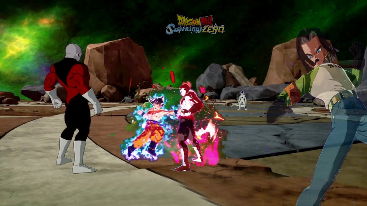Dragon Ball Sparking Zero Custom Battle - Tournament of Power Jiren Fights Full Power Transformation