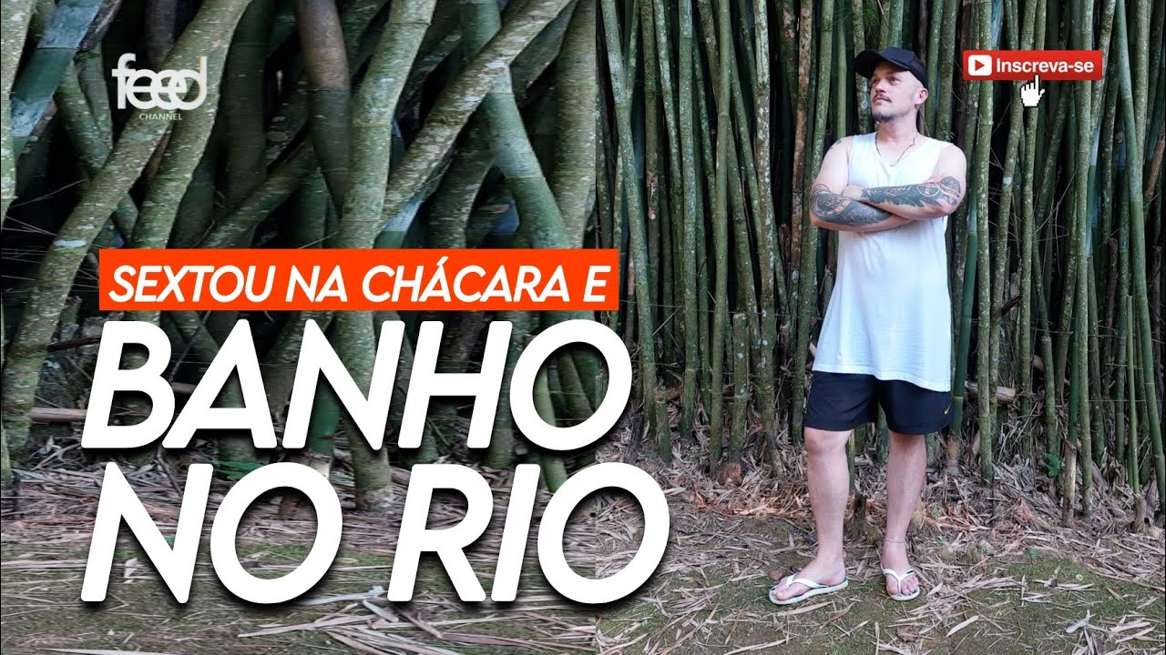 Sextou na Chácara com Banho no Rio