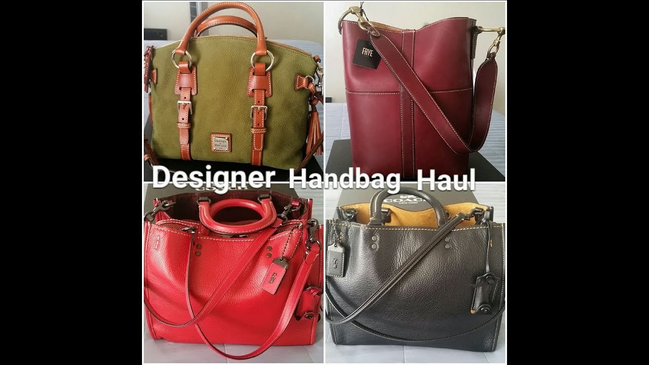 LARGE Clothes Mentor Designer Haul! - Coach, Dooney, Frye