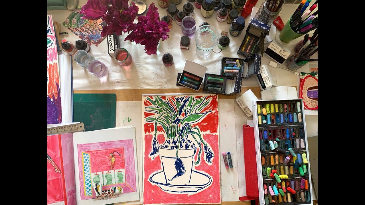 How to Draw Tulips with Rose Electra Harris | Partnership Editions