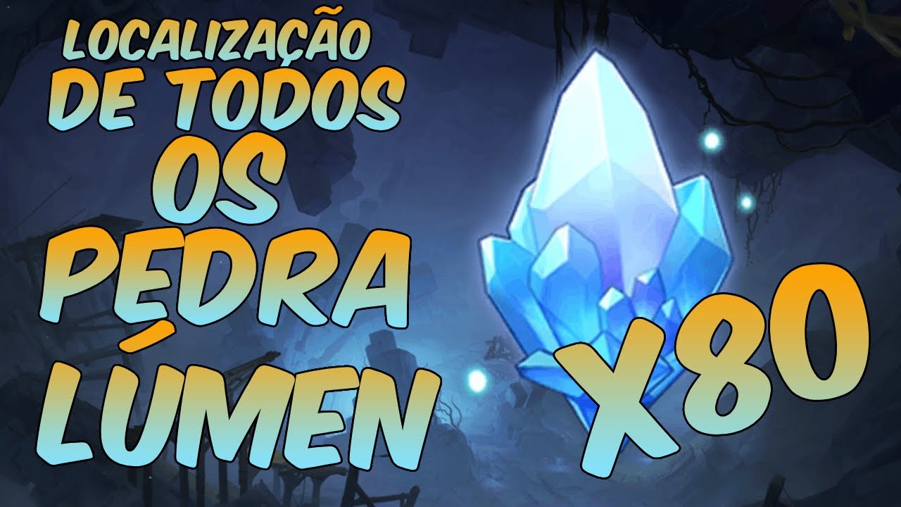 LOCALIZAÇÃO DE TODOS OS PEDRA LÚMEN | Genshin Impact