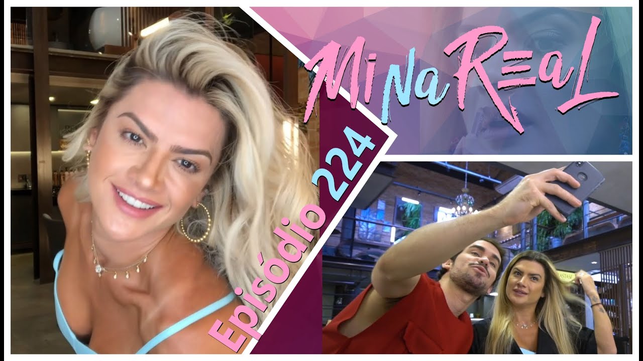 MiNa ReAl | Meu novo loiro com Washington Nunnes.