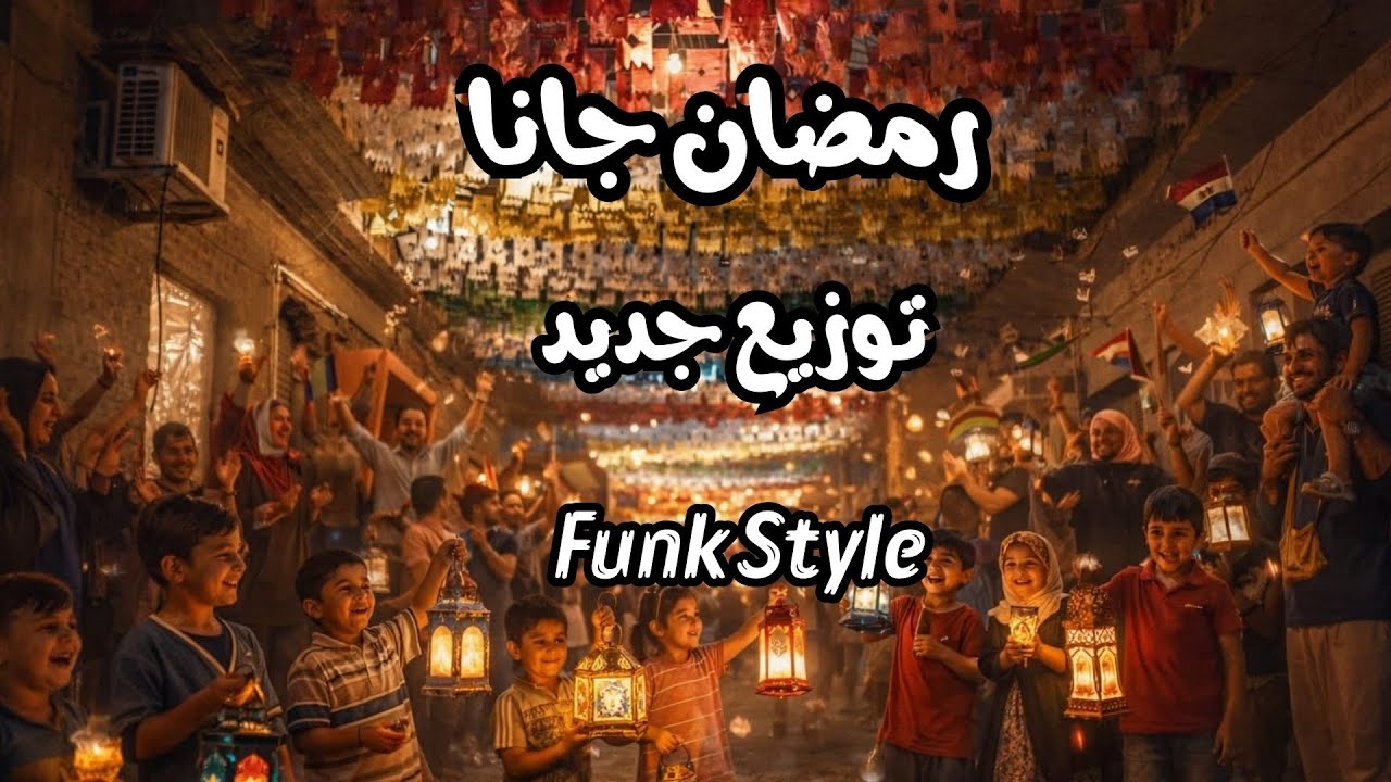 Ramadan Gana – Funk Version -  🕺🔥  رمضان جانا توزيع جديد فانك ستايل