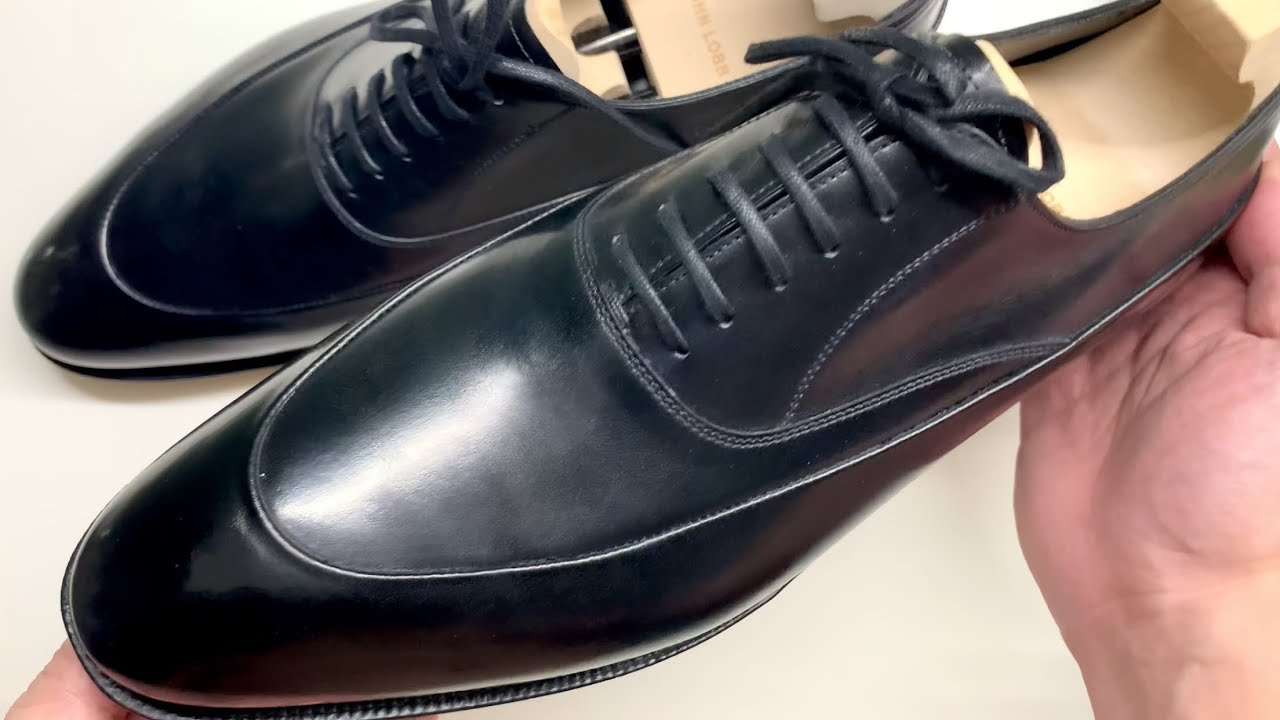 A Few Fair Shoes - John Lobb RTW Edge Oxford in Black Calf