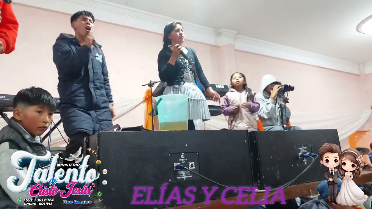 De su boda de hno Elias y la hna Celia 💍💏 M. A. A Talento de Cristo Jesús