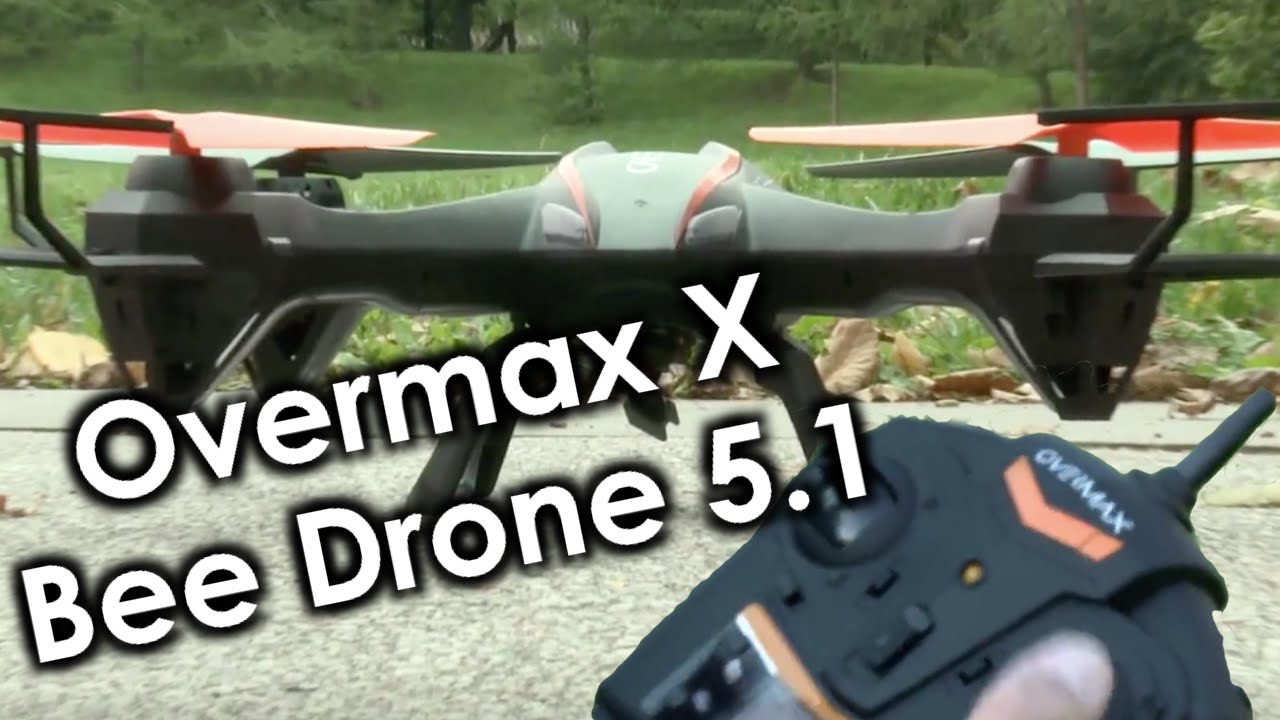 Overmax X Bee Drone 5.1 - Test drona - Twardy reset
