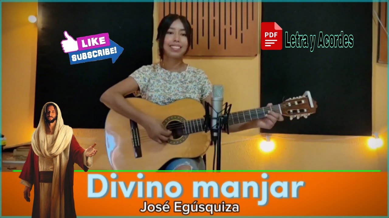 Divino manjar - José Egúsquiza (Letra y Acordes PDF)