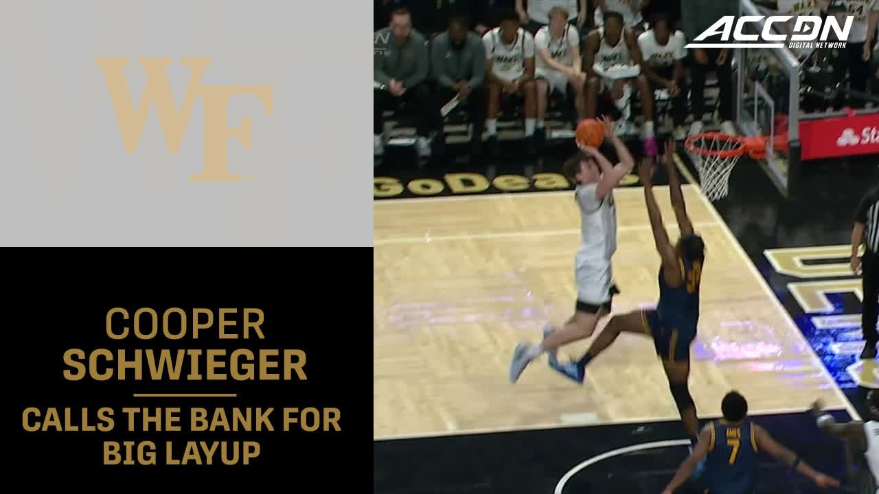 Wake's Cooper Schwieger Comes Up Big For The Demon Deacons