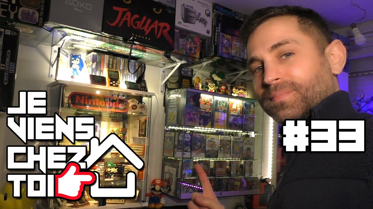 Je Viens Chez Toi #33 - 7m2 la collection !!! Nintendo - SEGA
