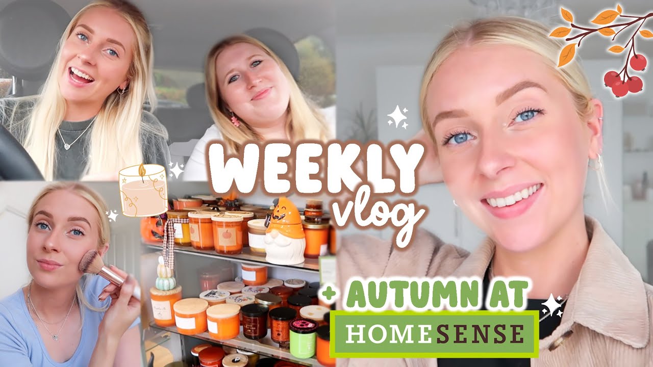 Осенний шопинг в HOMESENSE и мой ритуал нежного макияжа! 🍂 ЕЖЕНЕДЕЛЬНЫЙ ВЛОГ!