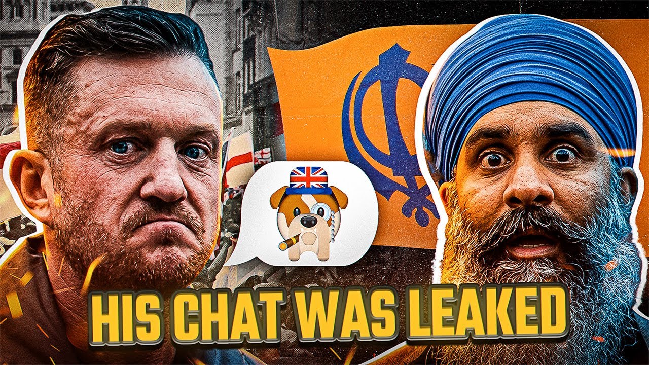 Tommy Robinson Threatens His Sikh Friend After This