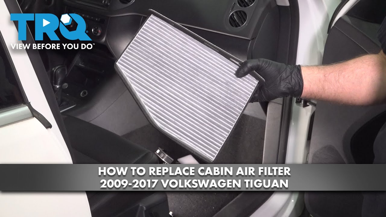 How to Replace Cabin Air Filter 2009-2017 Volkswagen Tiguan