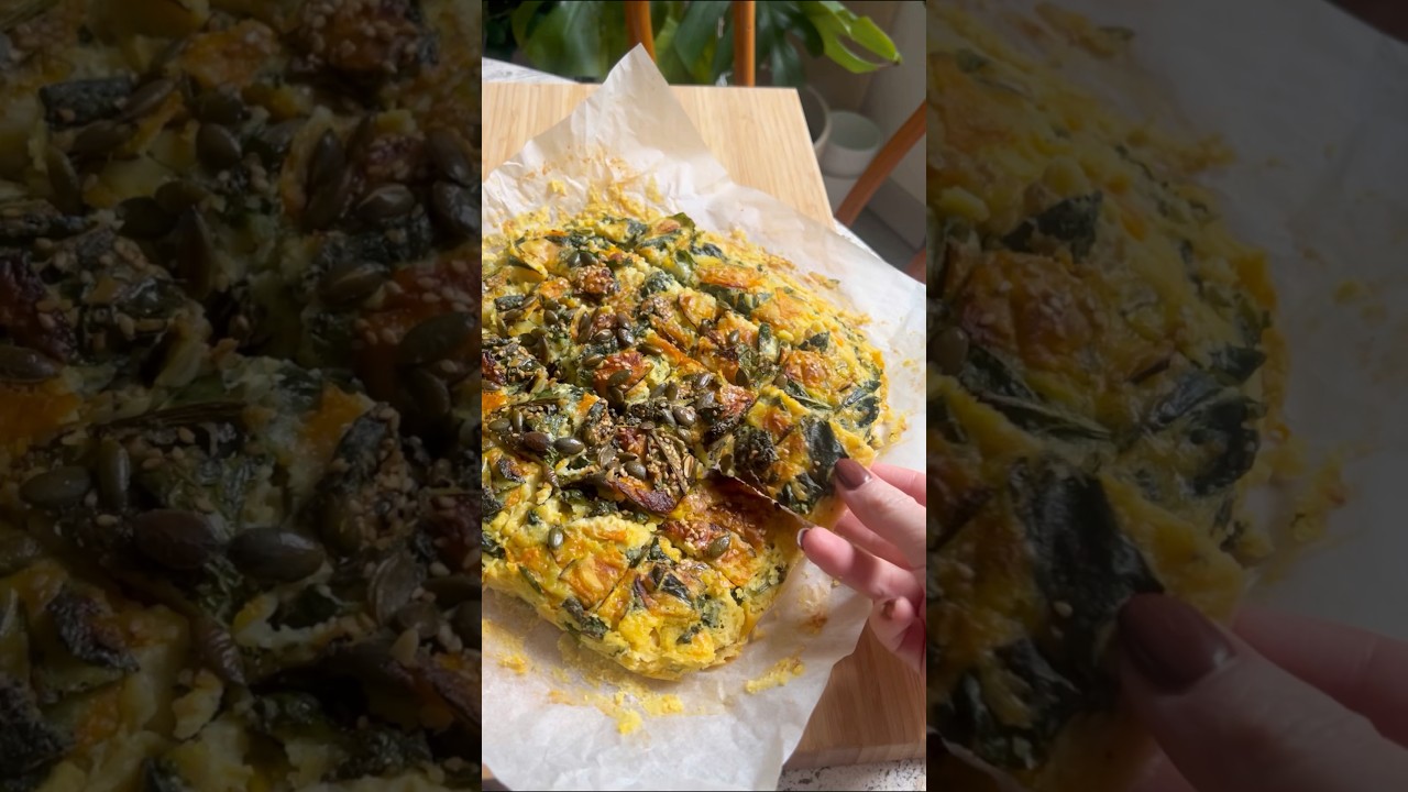 Tortino di ceci ✨in friggitrice o in forno, facilissimo e buonissimo 😍