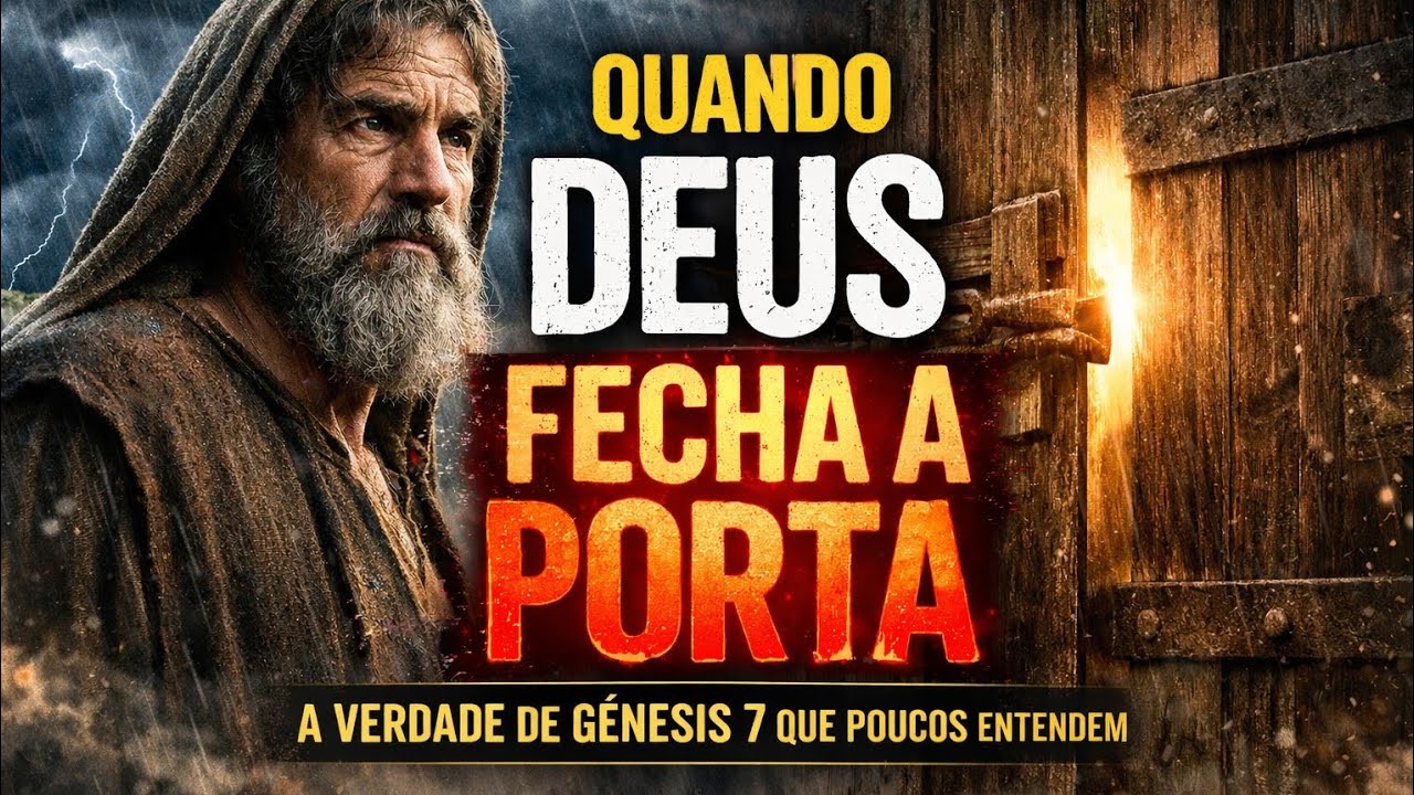 “Quando Deus Fecha a Porta” | A Verdade de Gênesis 7 Que Poucos Entendem