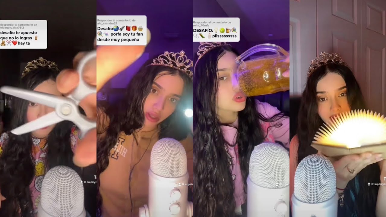 ASMR ~TIKTOK COMPILATION / TAPPING, INAUDIBLE, ROLE~PLAY, VISUALES Y MAS/ ASMR PARA DORMIR RÁPIDO