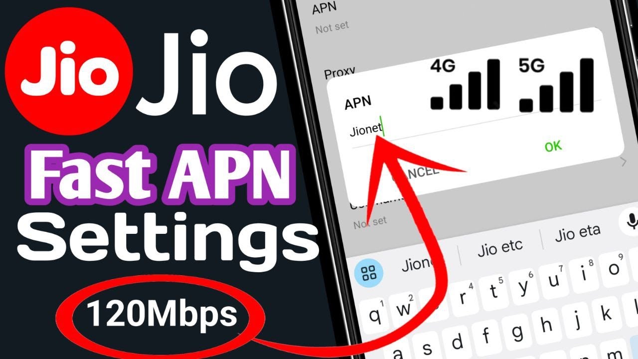 Jio fast 4G APN Settings | Jio slow internet solved | Get 10x speed | Jio slow internet
