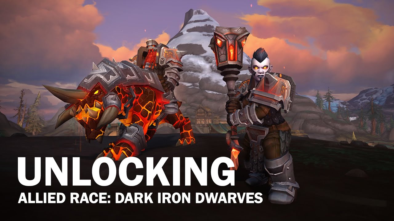 How to Unlock the Dark Iron Dwarf Allied Race! - World of Warcraft: Battle for Azeroth
