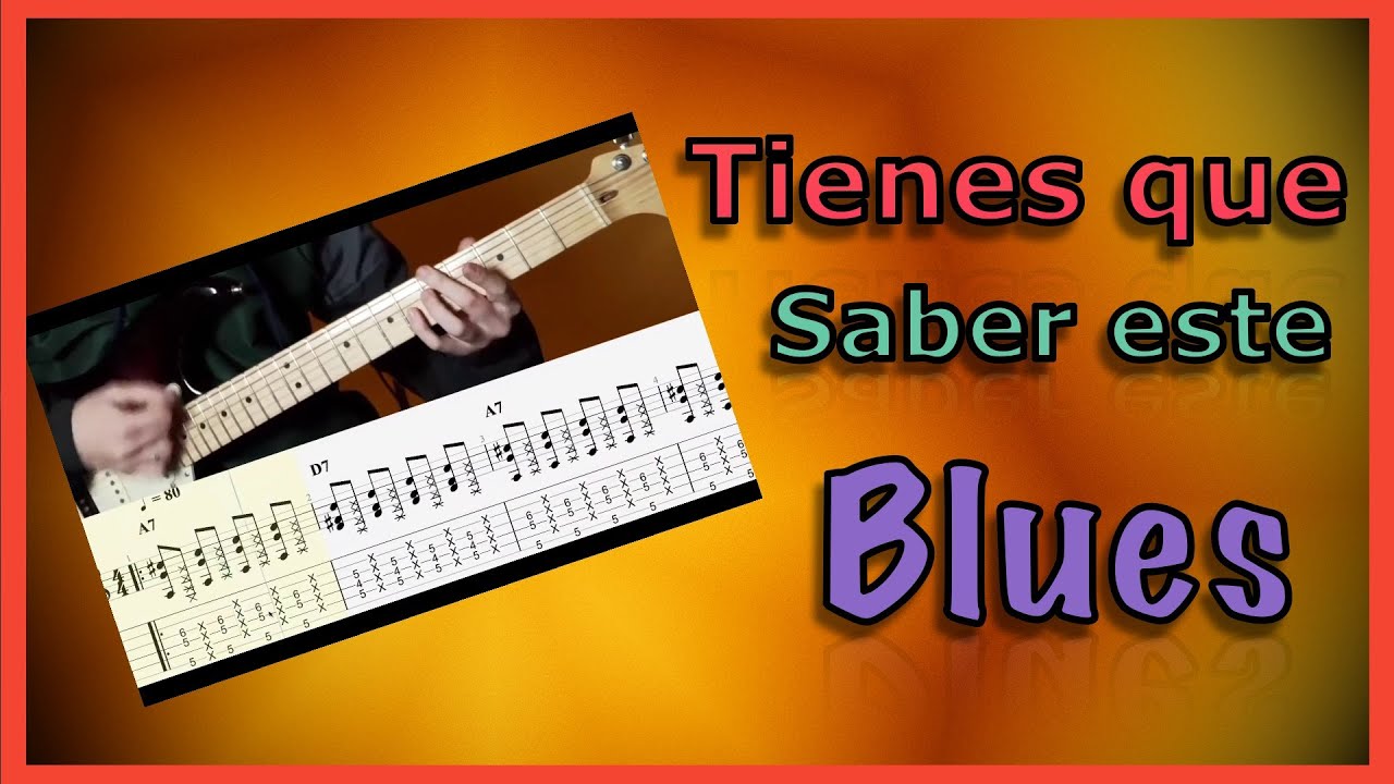 Estructura clásica del Blues de 12 compases - Tutorial