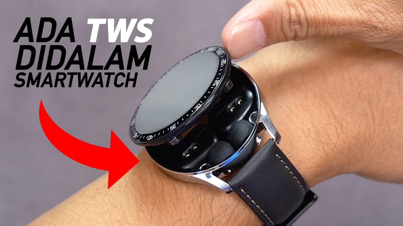 KOK BISA⁉️Ada TWS didalam Smartwatch⌚️🎧 Basix Watch GT 5