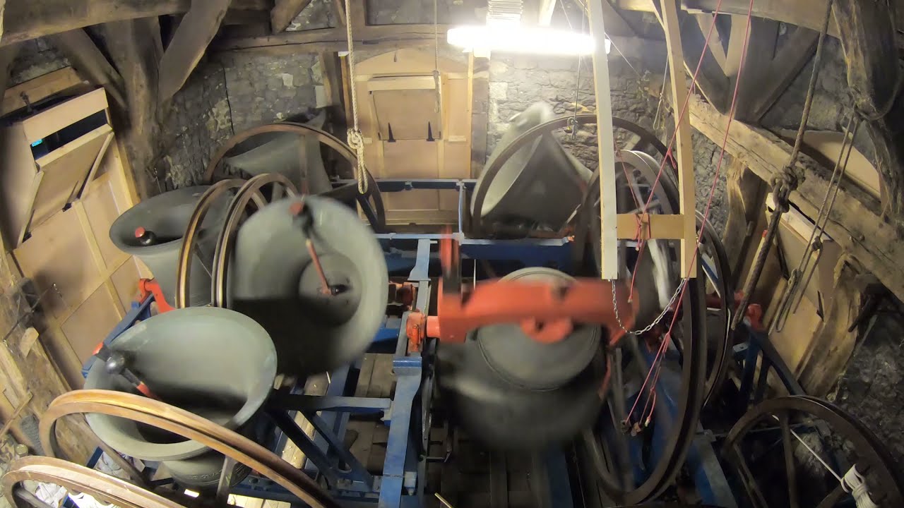 Amongst the bells: Back 6 at Maidstone All Saints, Plain Bob Minor