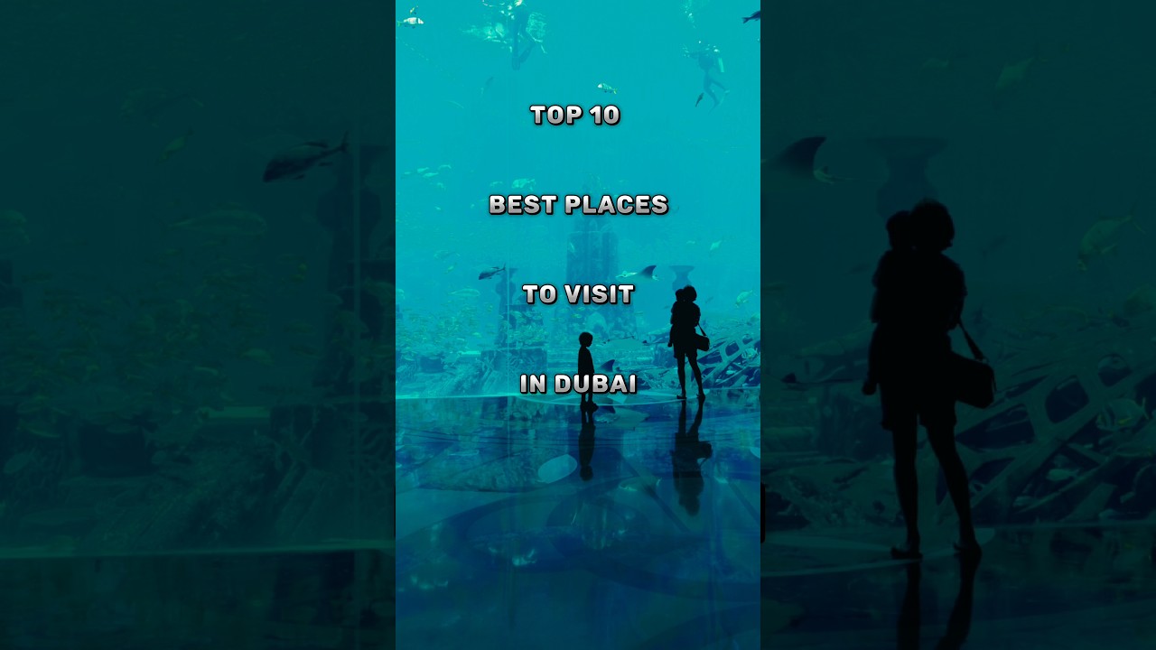 Top 10 best places to visit in Dubai #dubai #uae #top10 #viral
