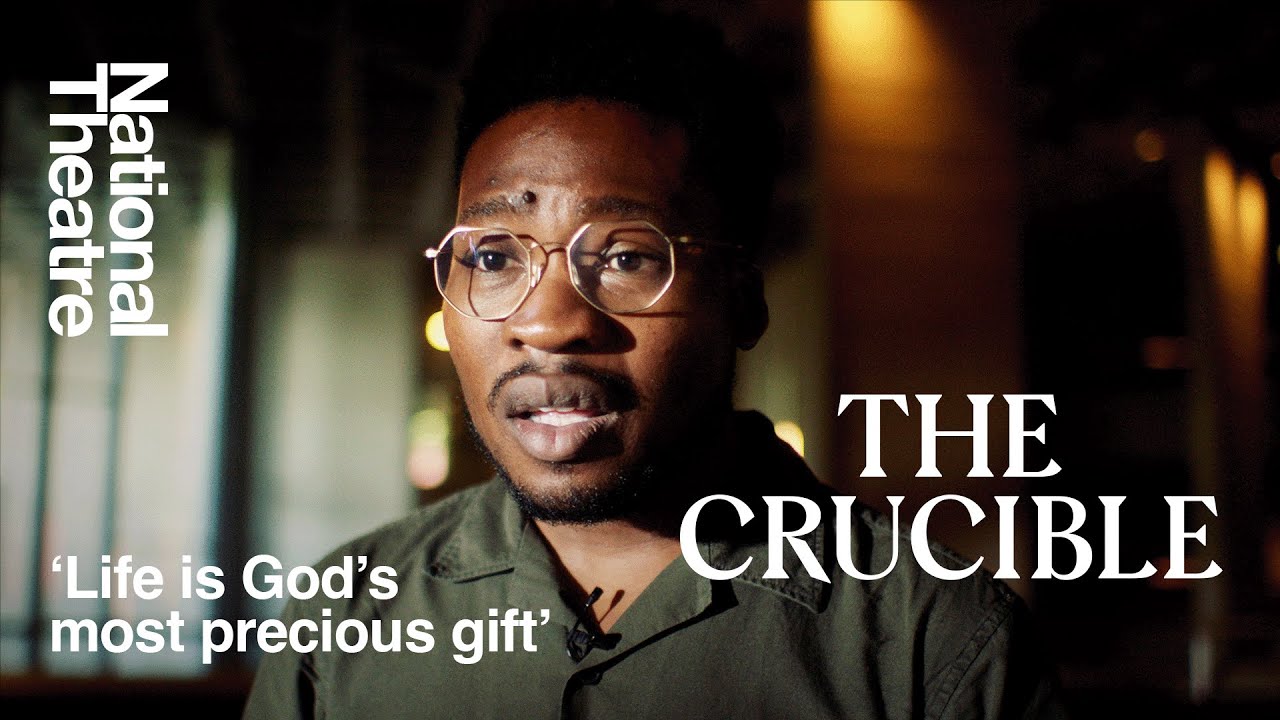 'Life is God's most precious gift' | Fisayo Akinade is Reverend Hale in The Crucible