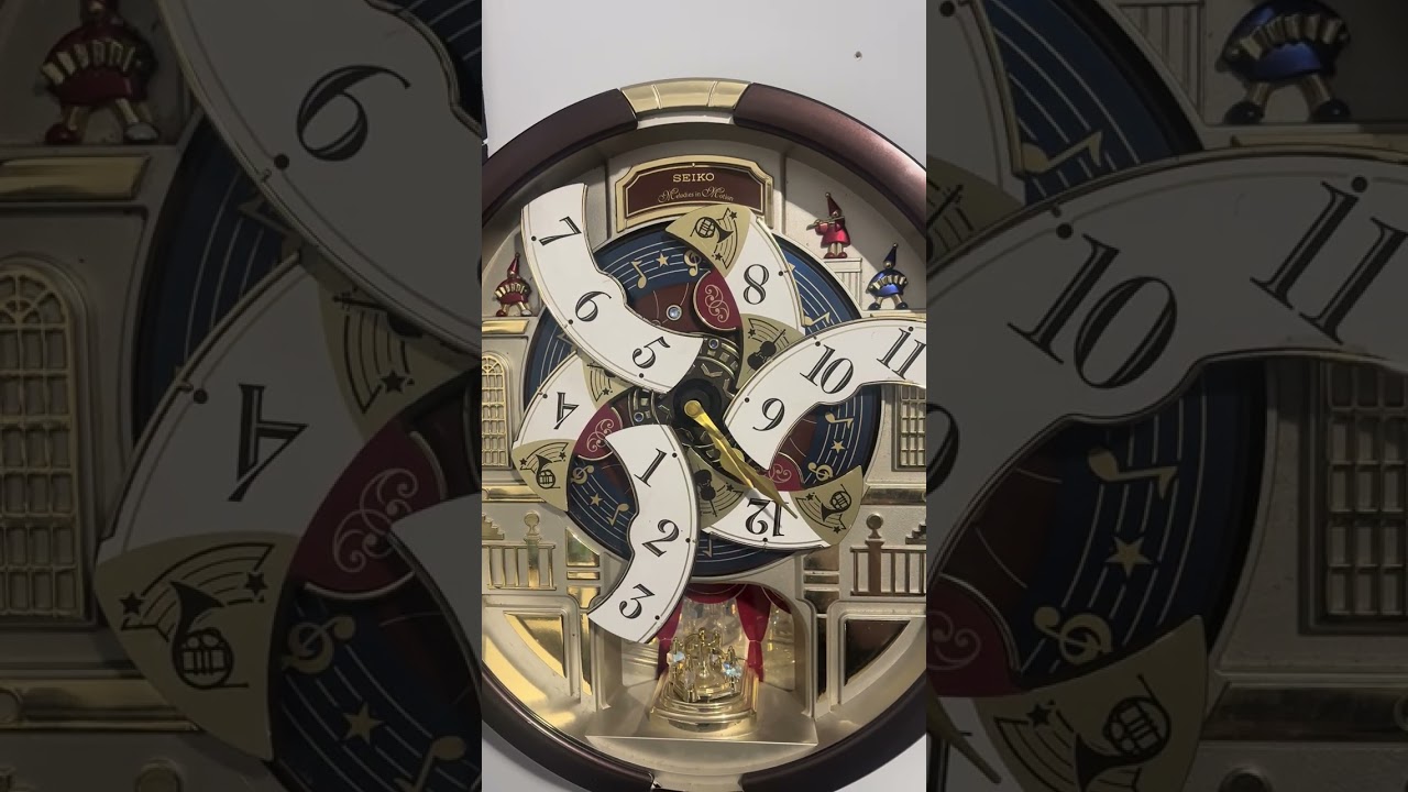 4 Melodies on Seikos 2015 Collectors Edition Melodies In Motion Clock