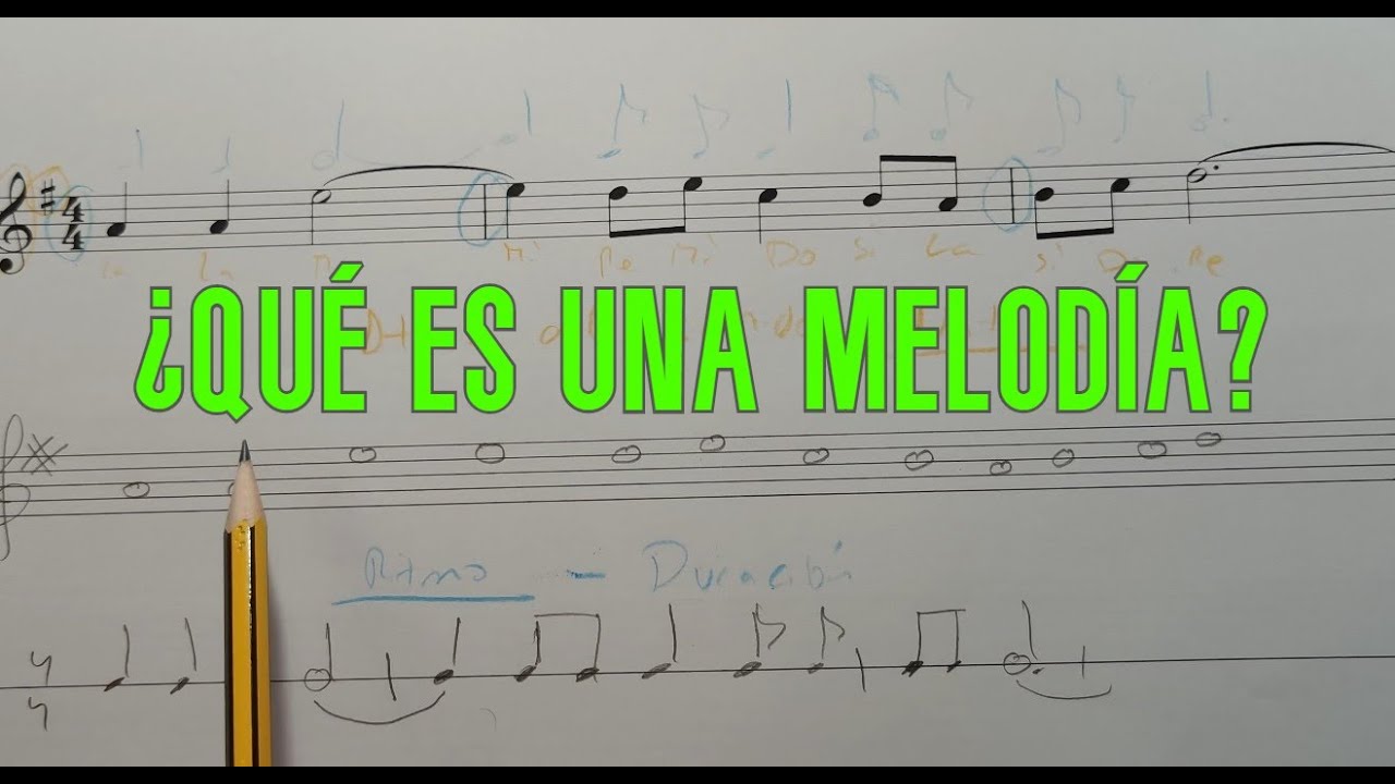 ¿Qué es una melodía?