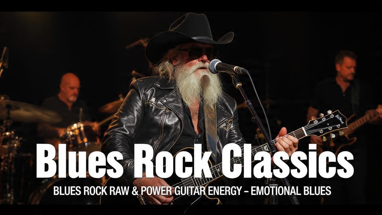 Eric Clapton, ZZ Top, Hendrix, The Animals Inspired Rock Blues & Soul Power