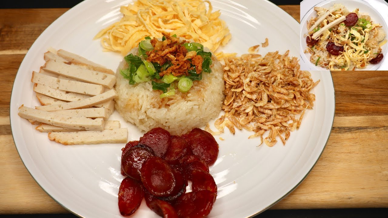 Bữa sáng nhanh gọn với món XÔI MẶN ăn no chắc bụng - Nấu xôi không cần ngâm nếp trước rất đơn giản
