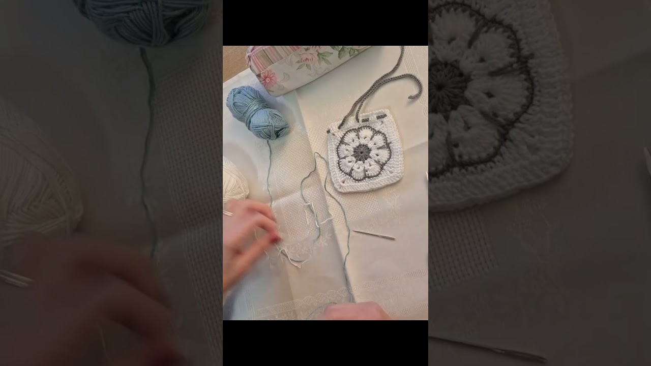 I Tutorial di Zia Laura  - sacchettino granny africano uncinetto 