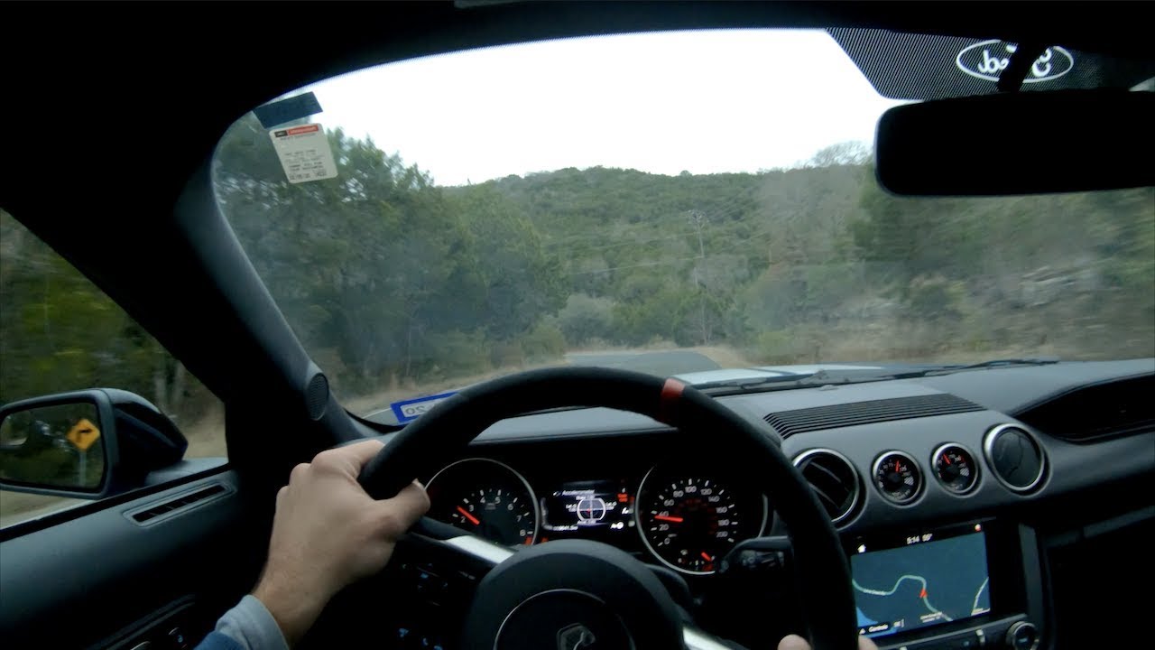 Shelby GT350 Ford Mustang - Hill Country POV Drive