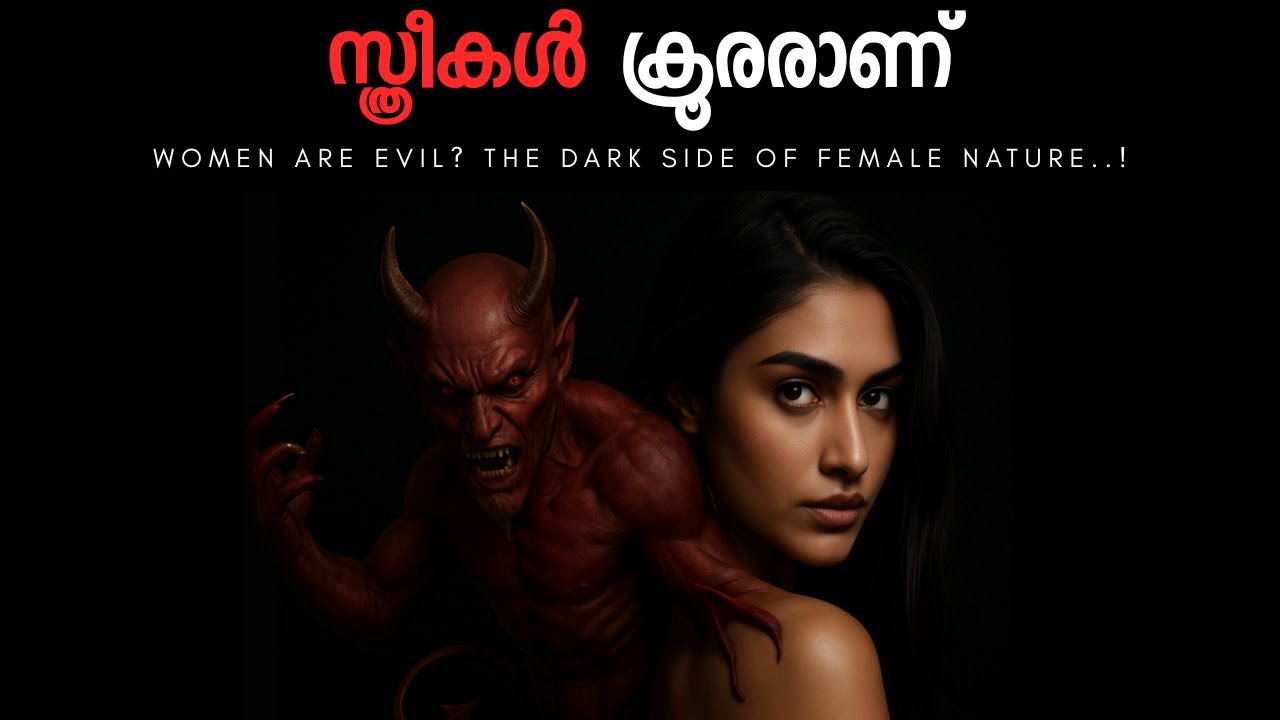 Women Are Evil? The Dark Nature Of Female Psychology Explained Malayalam