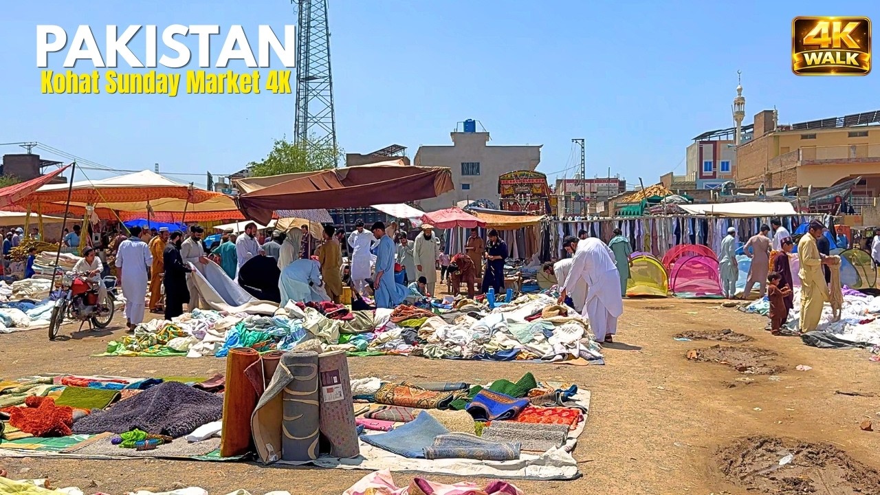 🇵🇰 4K Walk: I Found Everything Hidden Inside Kohat&rsquo;s Massive Sunday Fair