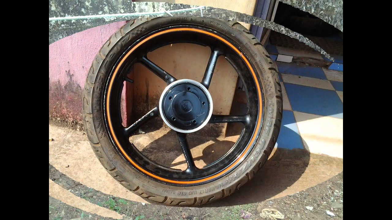 YAMAHA FZ 16 rear disc brake